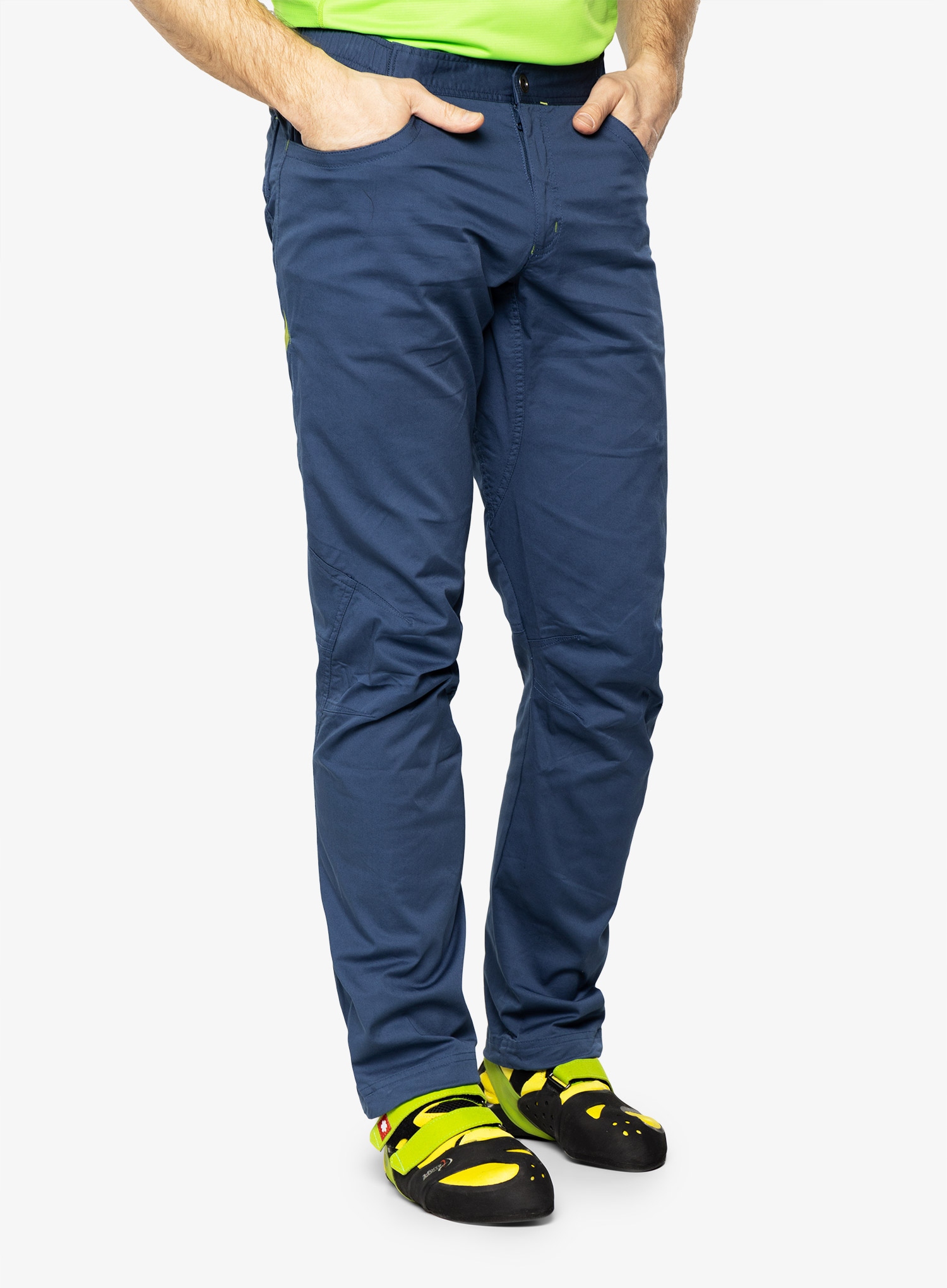 Lezecké kalhoty Ocun Drago Organic Pants modré sargasso sea M