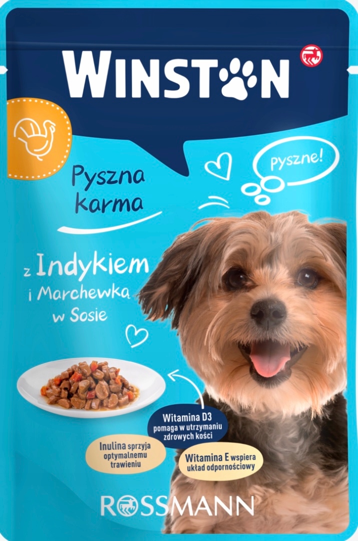 Levně Winston vlhké krmivo mix chutí 100 g