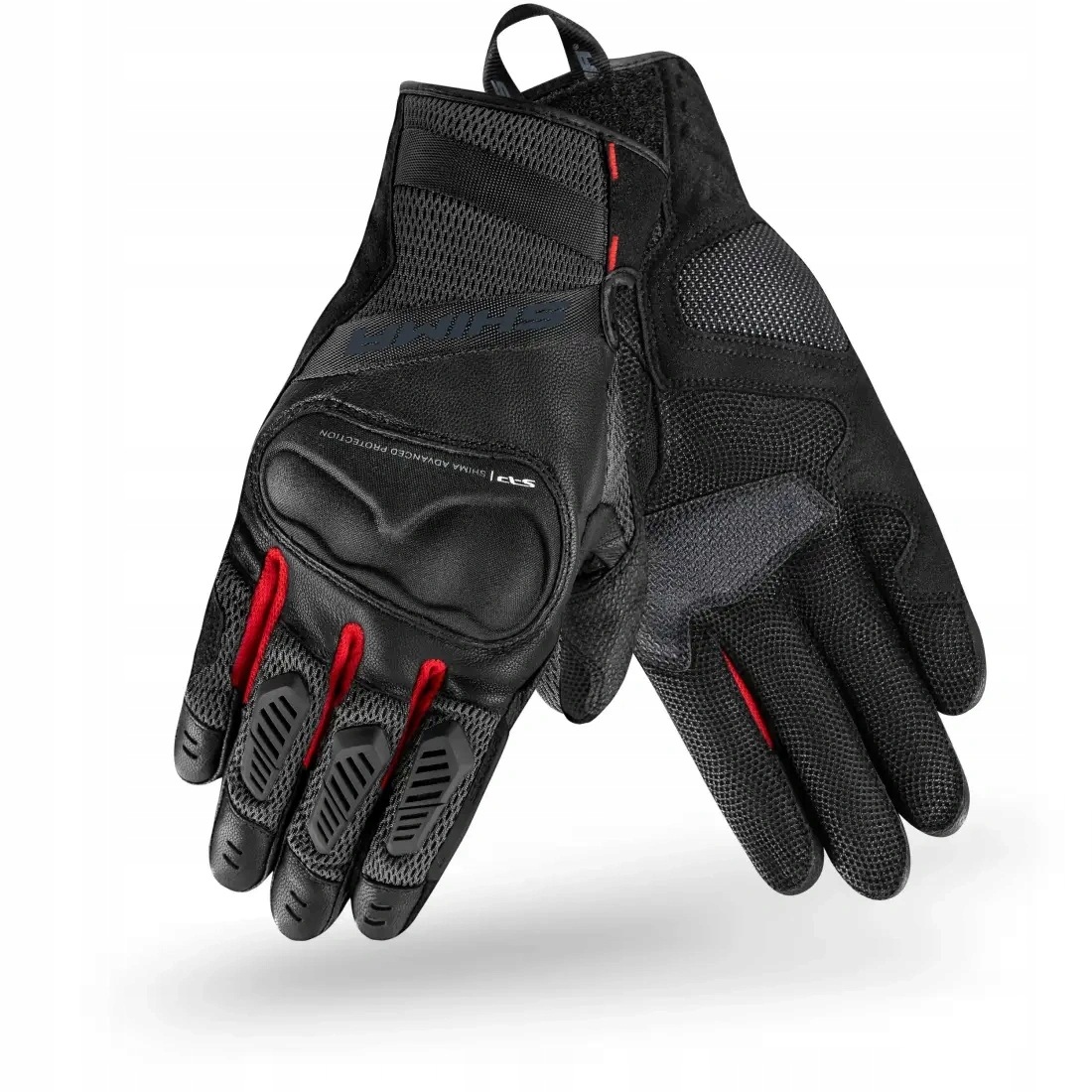 Motocyklové rukavice Shima Hero Red veľ.L