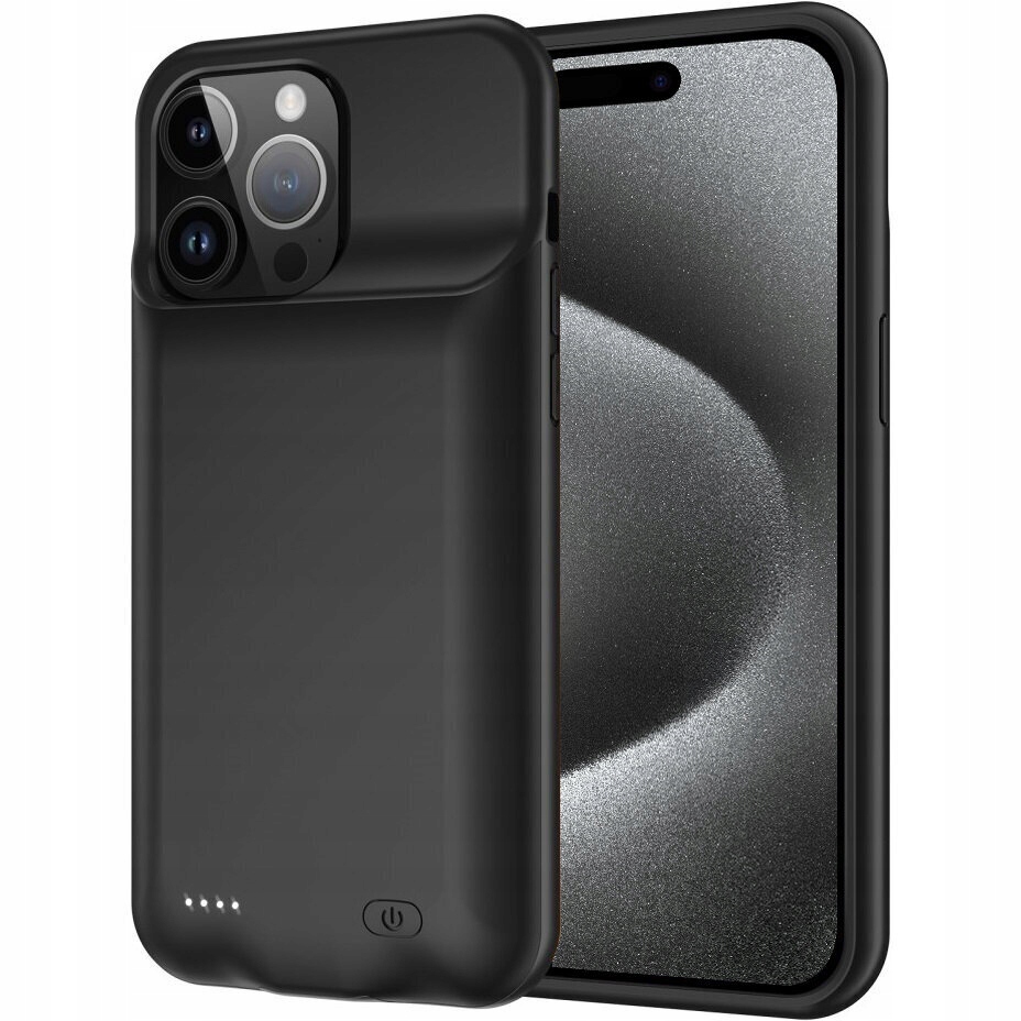 Pouzdro s baterií, powerbanka 7000 mAh pro iPhone 15 Pro, kryt, napájecí pouzdro