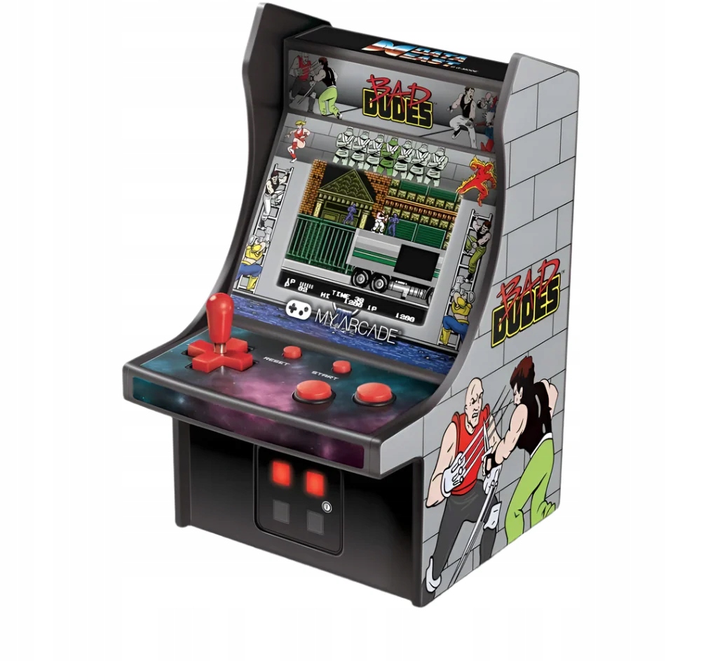 My Arcade Retro přenosná herní konzole Bad Dudes Micro Player DGUNL-3214