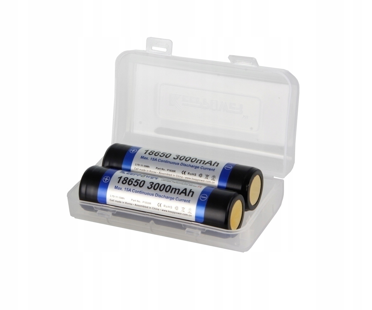 

Akumulator Kp ICR18650-300PCM-R 3000mAh Li-ION