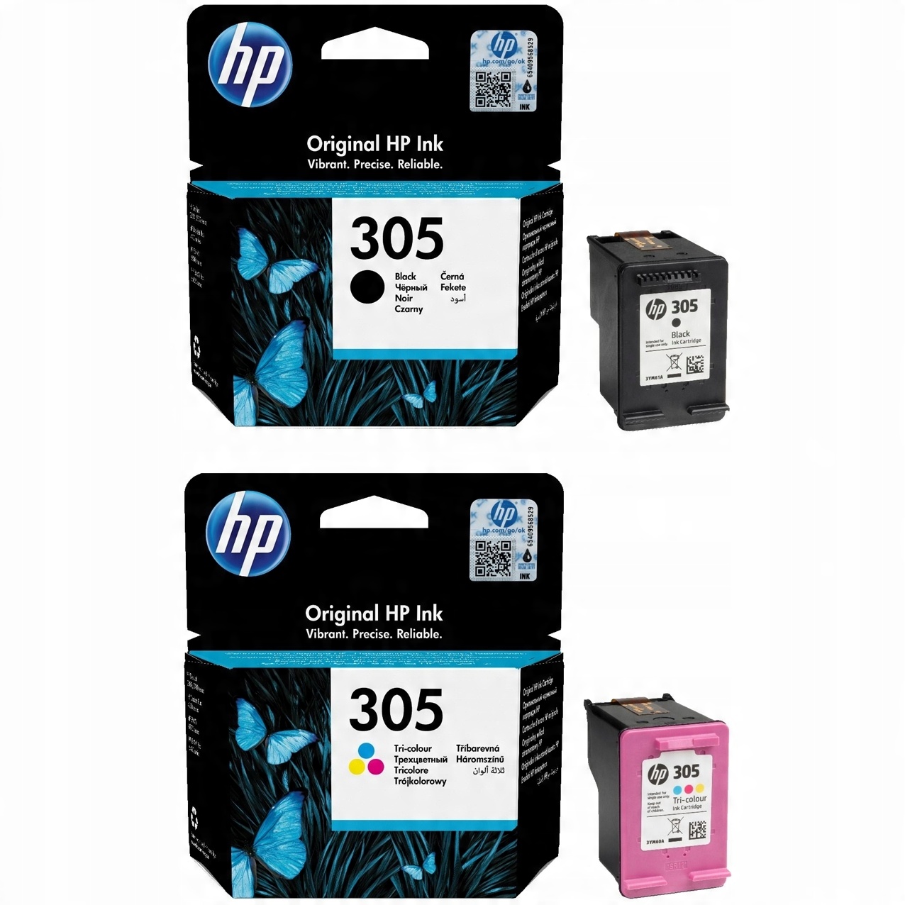 

Tusz Hp 305 czarny kol 3YM61AE, 3YM60AE 2710, 4110