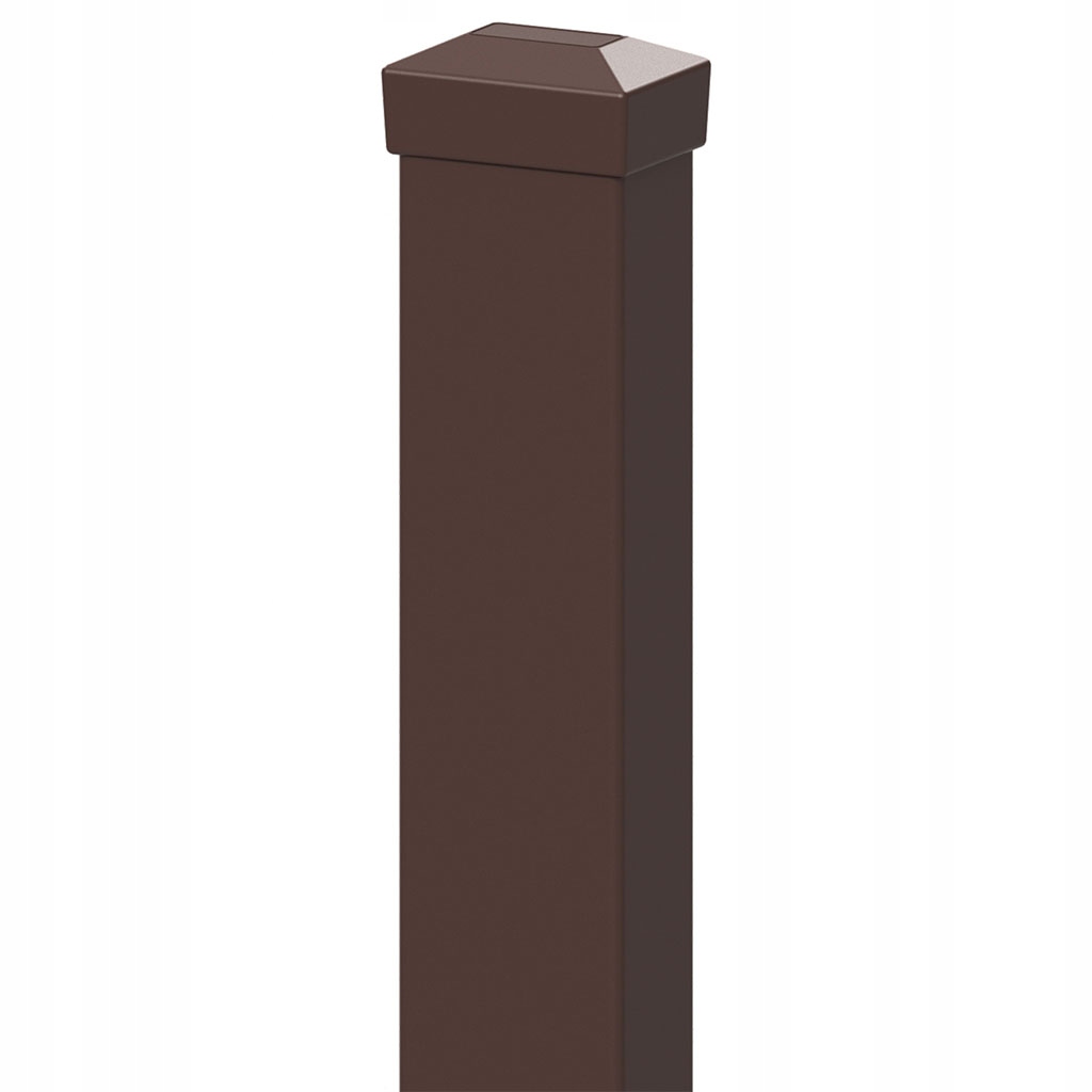 

Słupek do paneli 60x40 mm 1,80 m Kolor: Brązowy