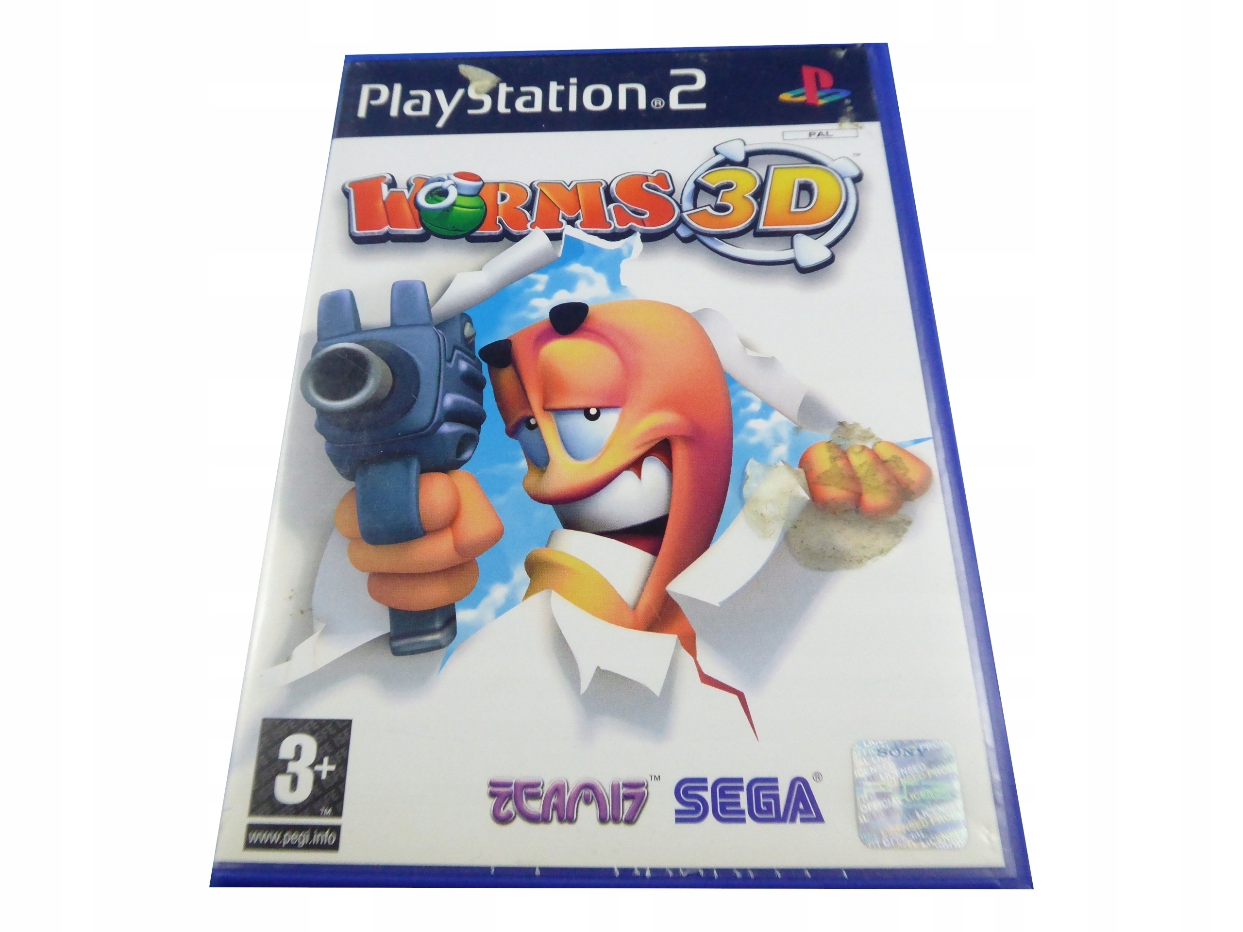 WORMS 3D płyta bdb+ PS2