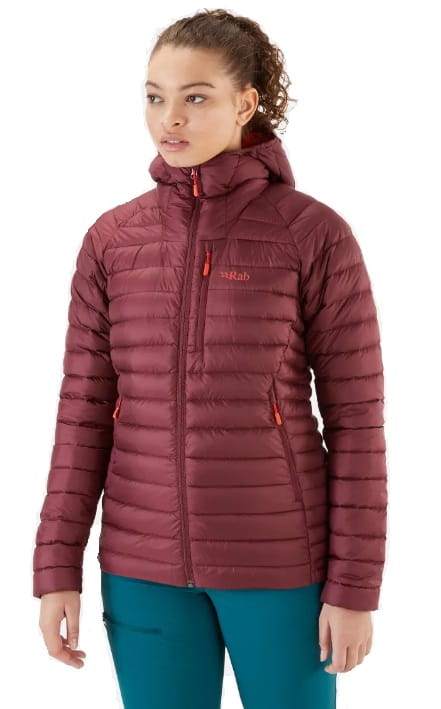 Kurtka Damska Rab Microlight Alpine Hd deep heather M