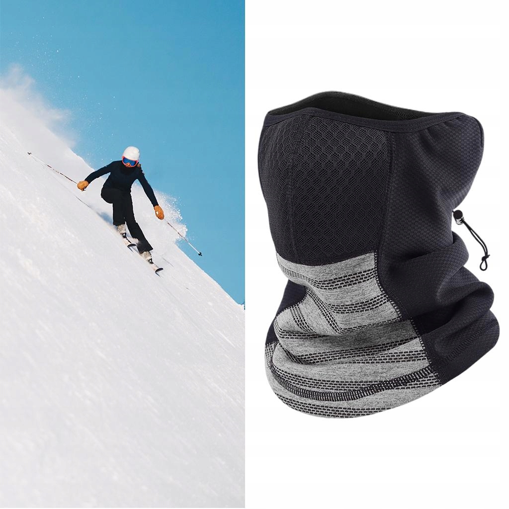 MOTOCYKL CYCLE NARCIARSKI OCIEPLACZ NA SZYJĘ SZAL Marka inna