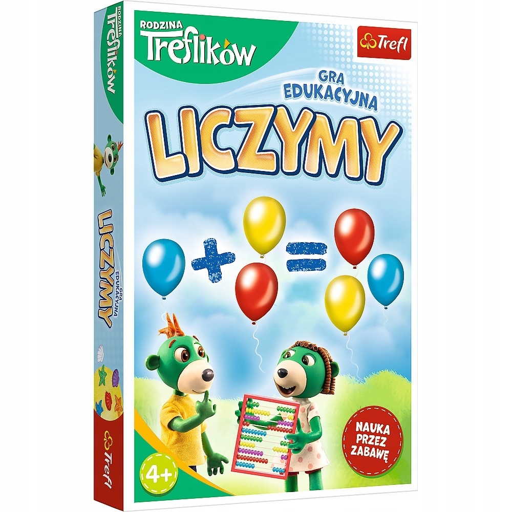 

Liczymy Trefliki Gra edukacyjna Trefl 02257