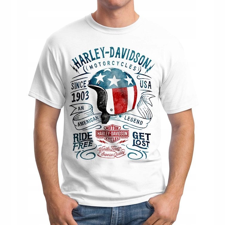 

Koszulka Motocyklowa Na Motor Harley Davidson 2XL