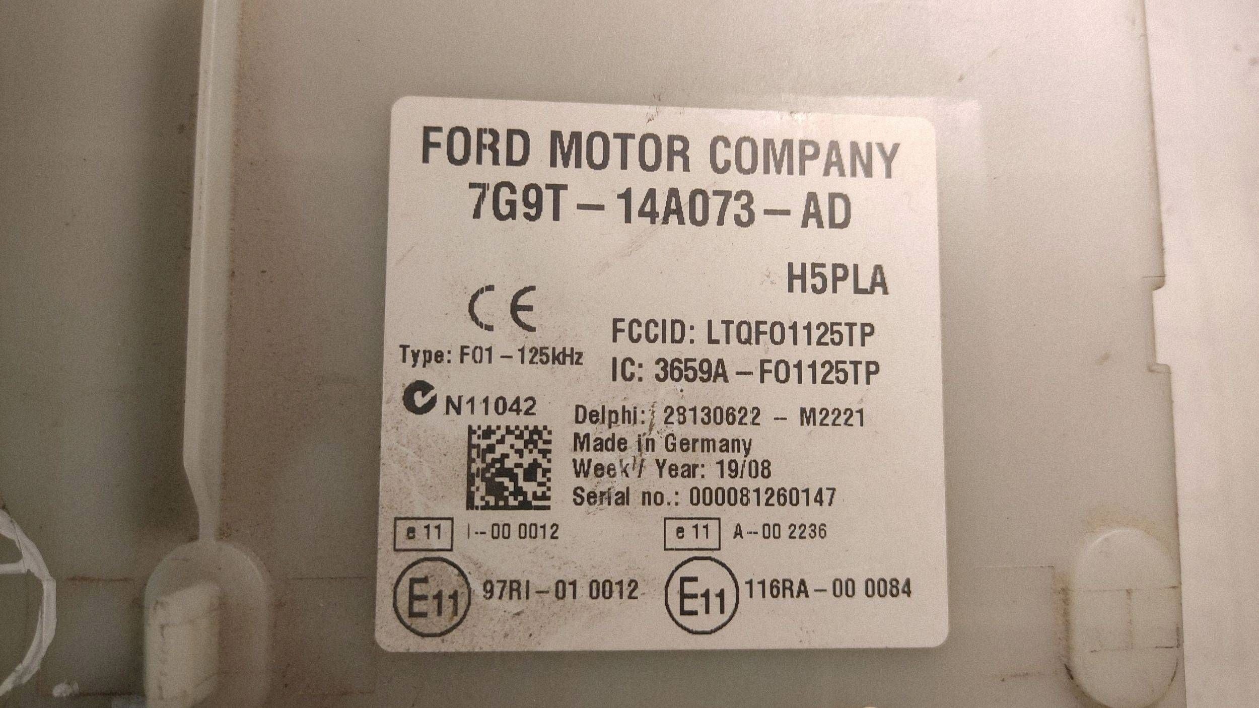 Module fusibles FORD S-MAX 2.0 TDCI