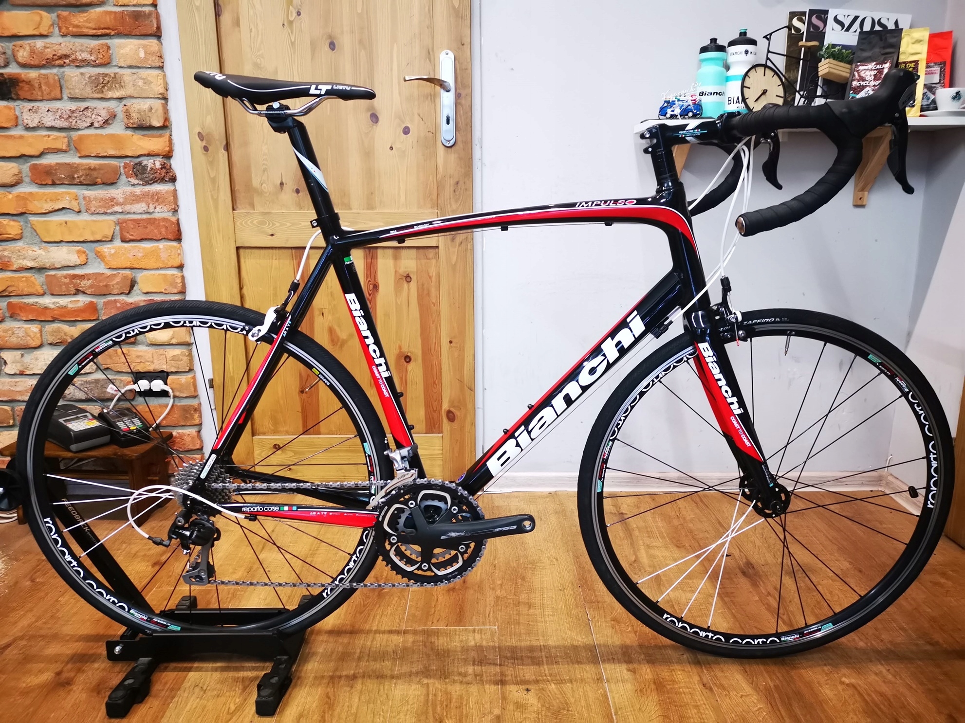 ROWER SZOSOWY, BIANCHI IMPULSO, SHIMANO 105, r61 3465475674534345