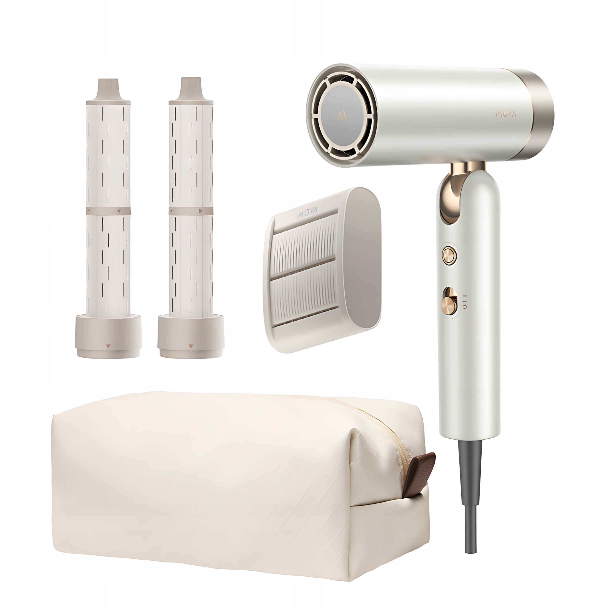 Suszarka Do Włosów Mova Flip 10 1600w 4 Tryby Pracy Jonizacja Lokówka