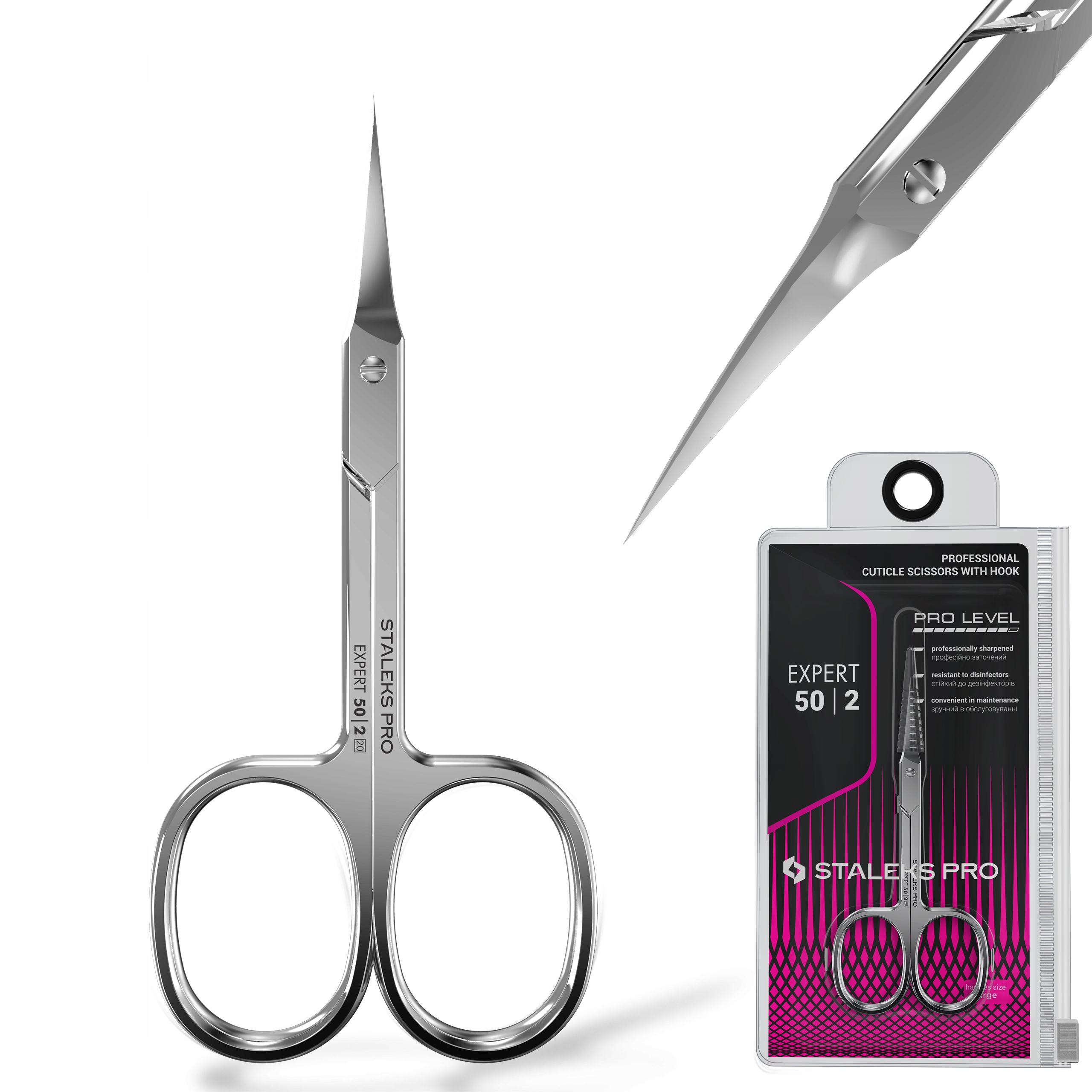 Staleks Pro Nůžky Na Kůžičku Manikúra 23.5 mm Expert 50 Typ 2 SE-50|2