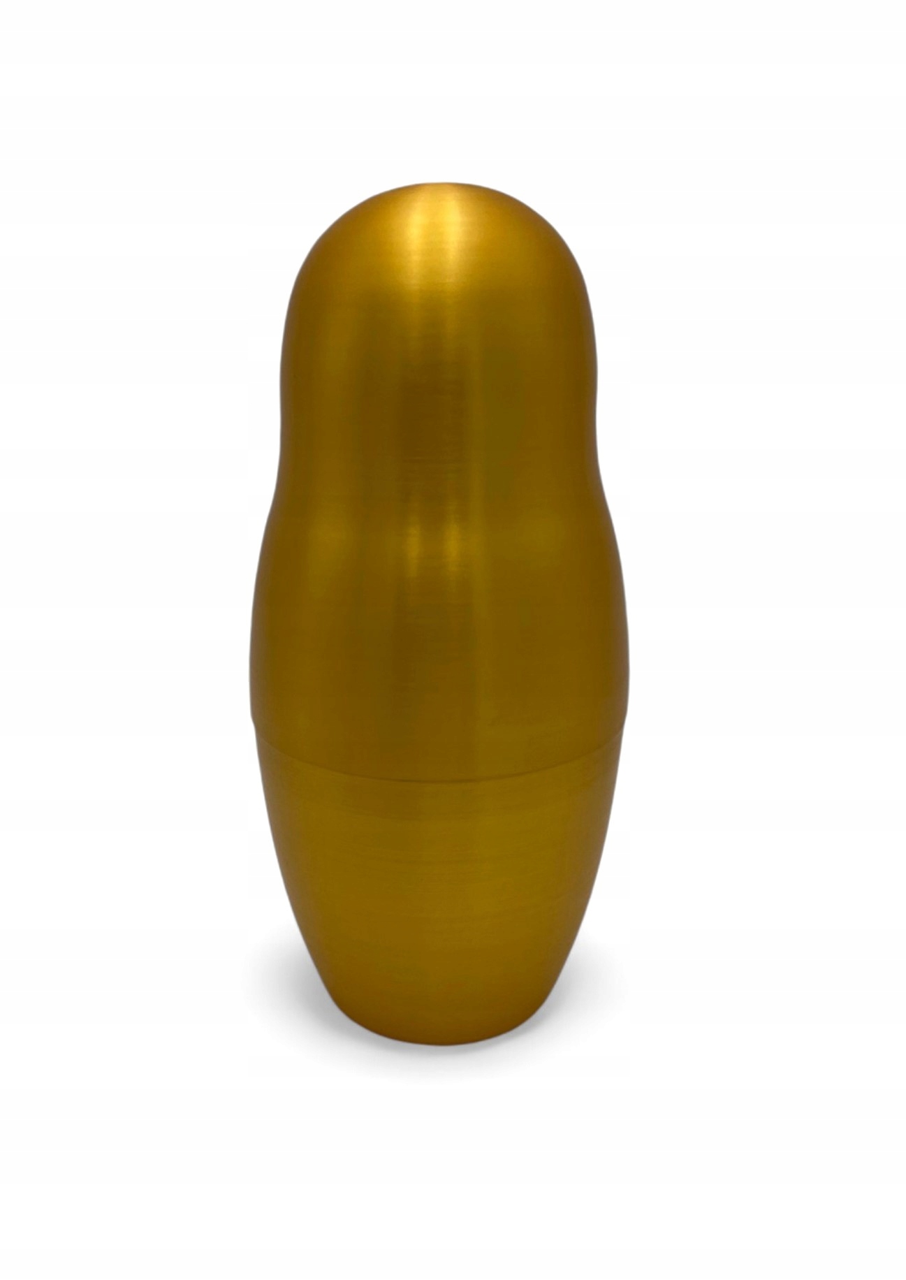 KnIndustrie Shaker na koktejly Matrioska zlatý MA215GL 350 ml