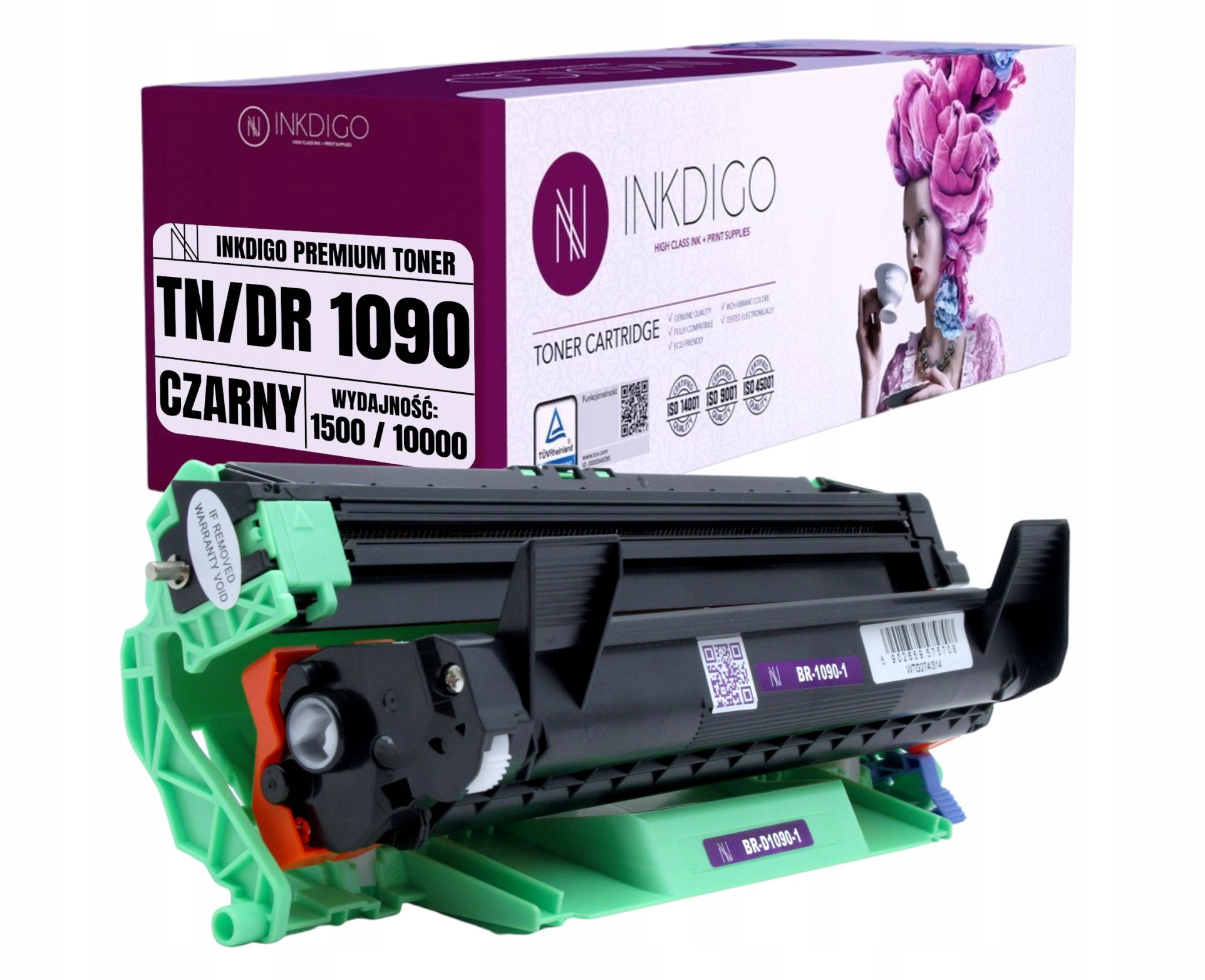 BĘBEN I TONER DO BROTHER DR1090 HL1222WE DCP1622W