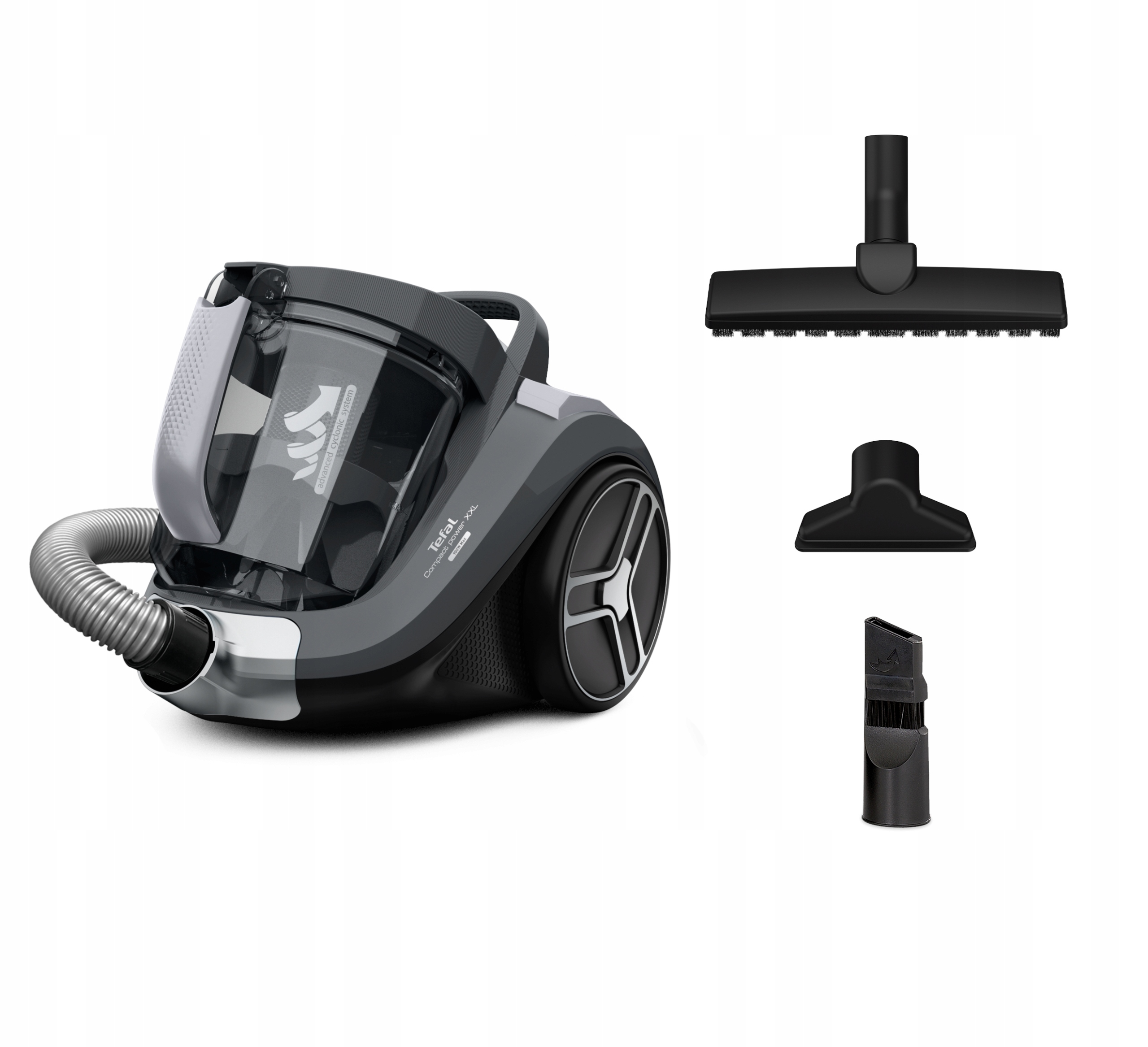 Odkurzacz bezworkowy Tefal TW4B36 Compact Power XXL mocny 750W Hepa cyklon