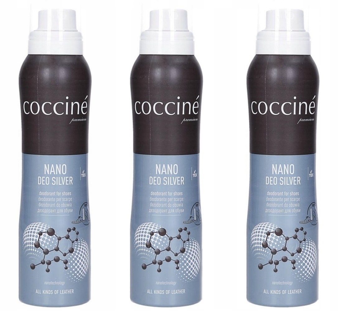 

3x Coccine Nano 150ml Dezodorant odświeżacz butów