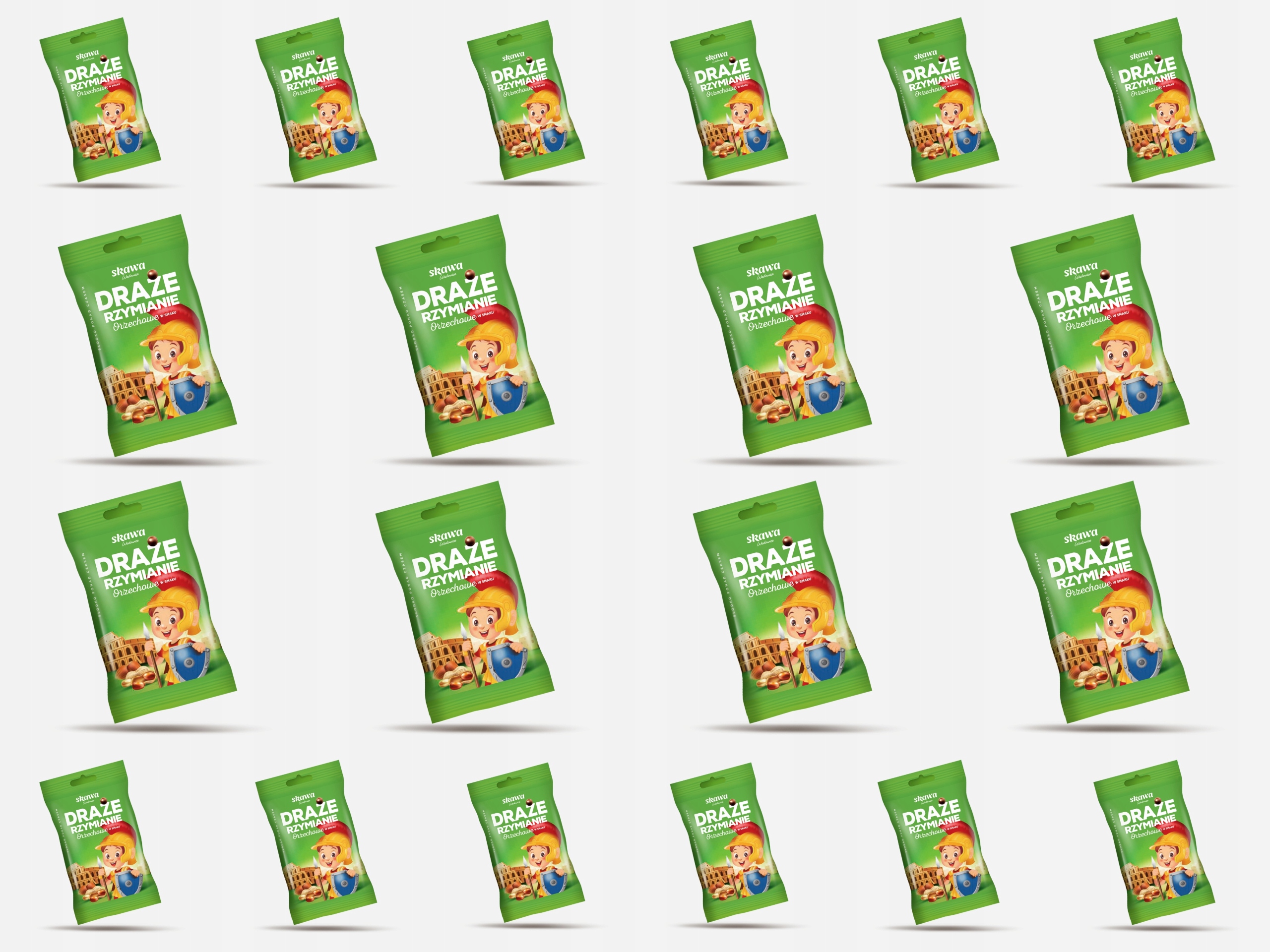 Sada Dražé Římané Ořechové 70gx20 skawa