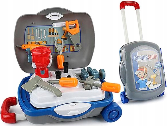 

Stolik Majsterkowicza Warsztat w walizce 3w1