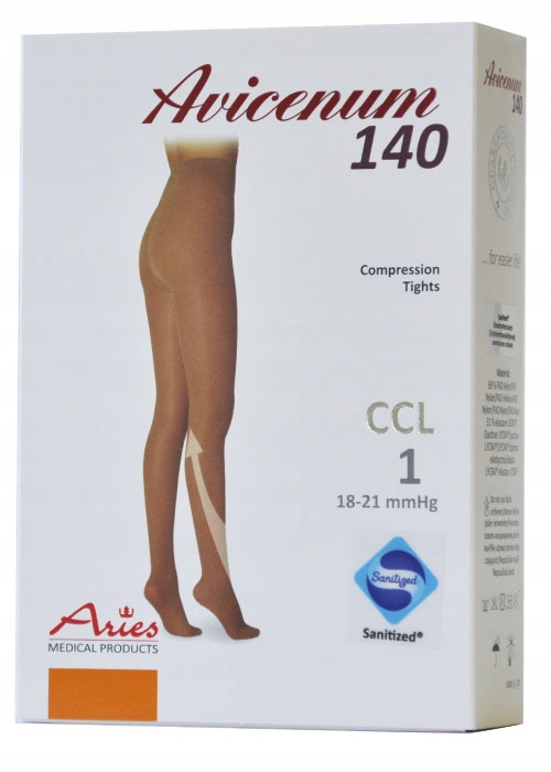 

Rajstopy uciskowe przeciwżylakowe Aries 140 Den