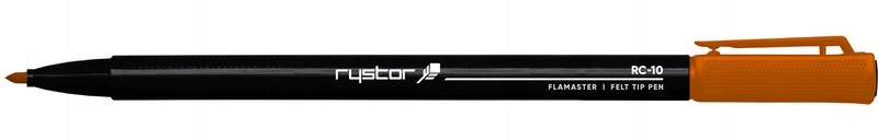 RYSTOR FLAMASTER szkolny biurowy FLAMI POMARAŃCZ