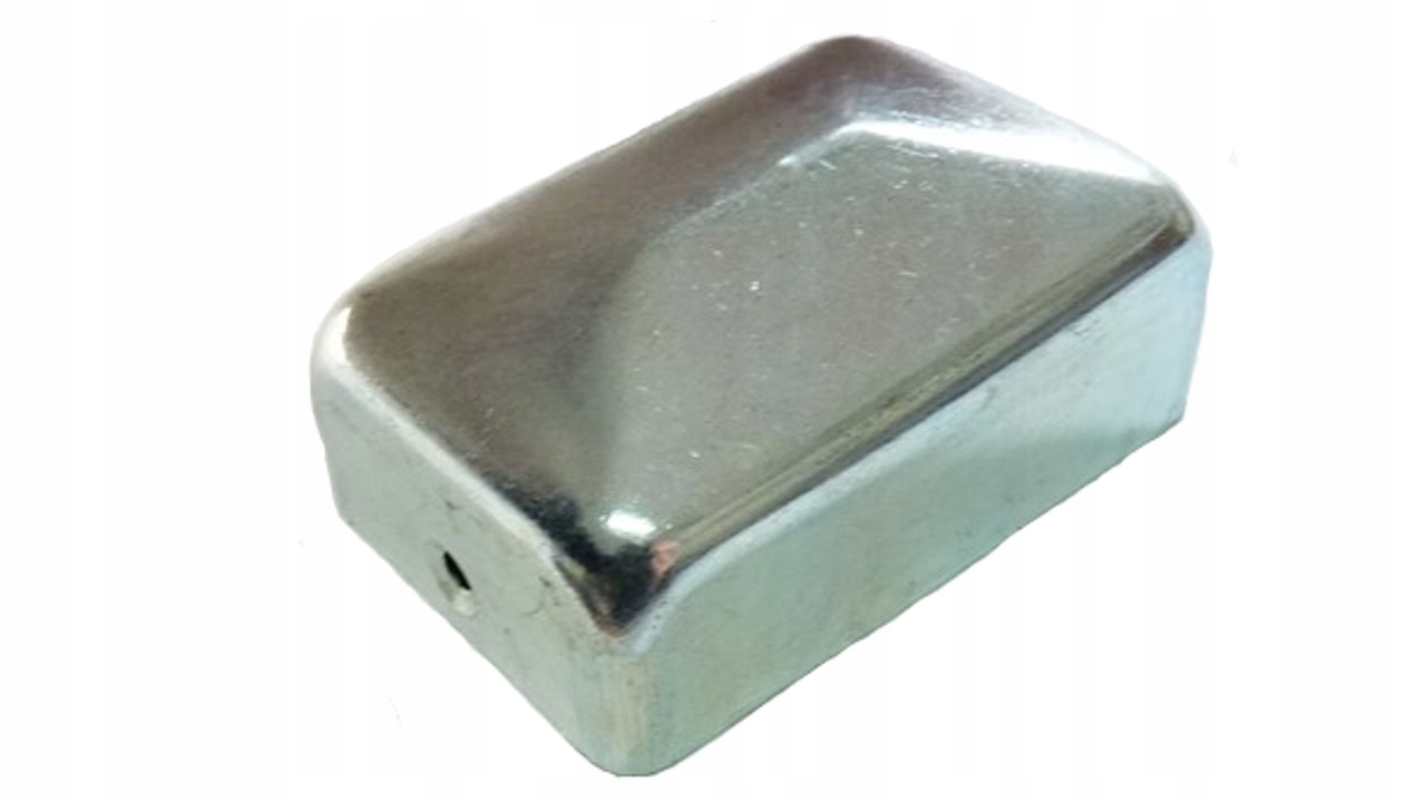 

daszek kapa zaślepka na słupek profil 60x40 ocynk