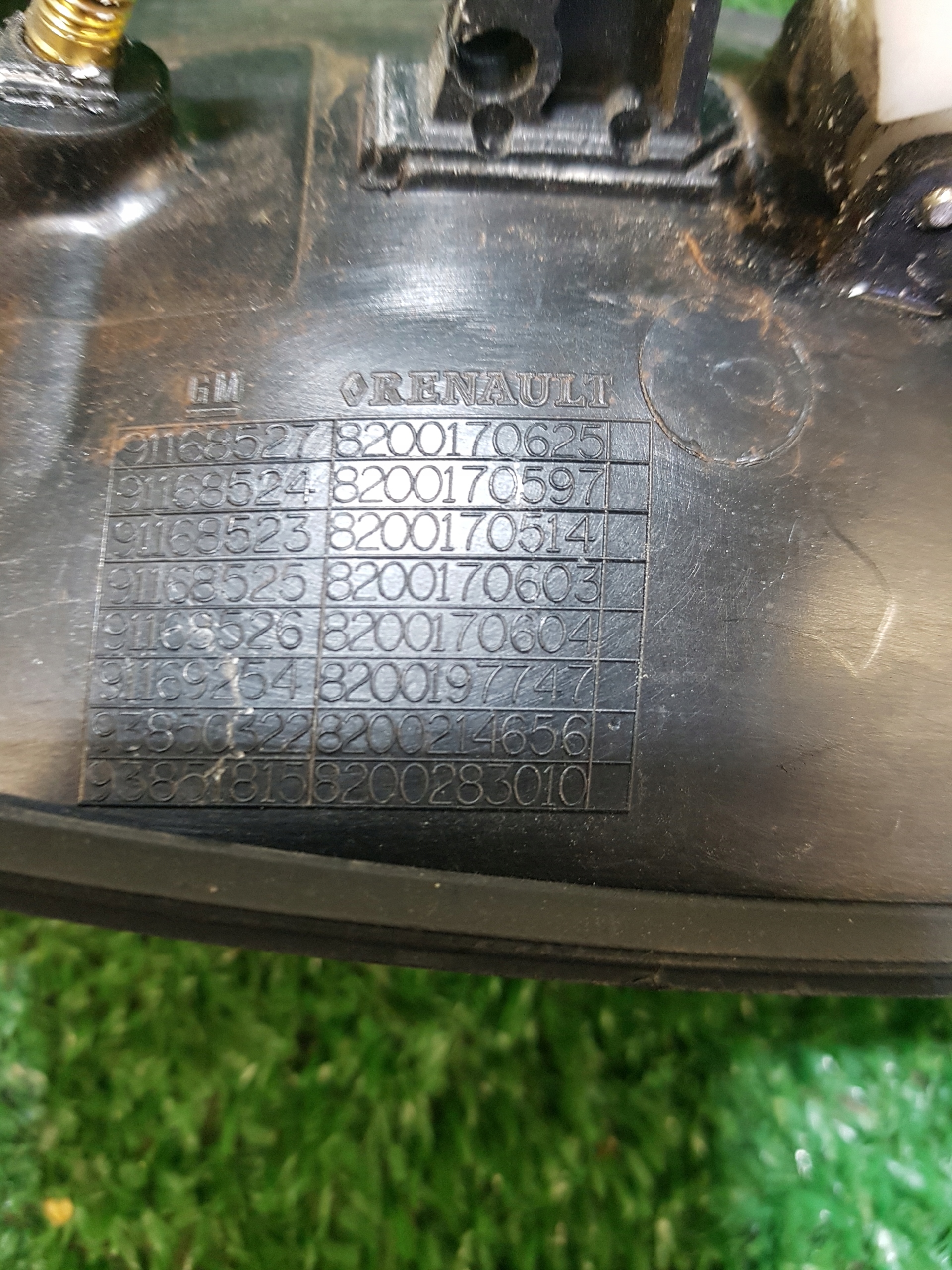 Türgriff Tür gleitende RENAULT TRAFIC 2 8200170625