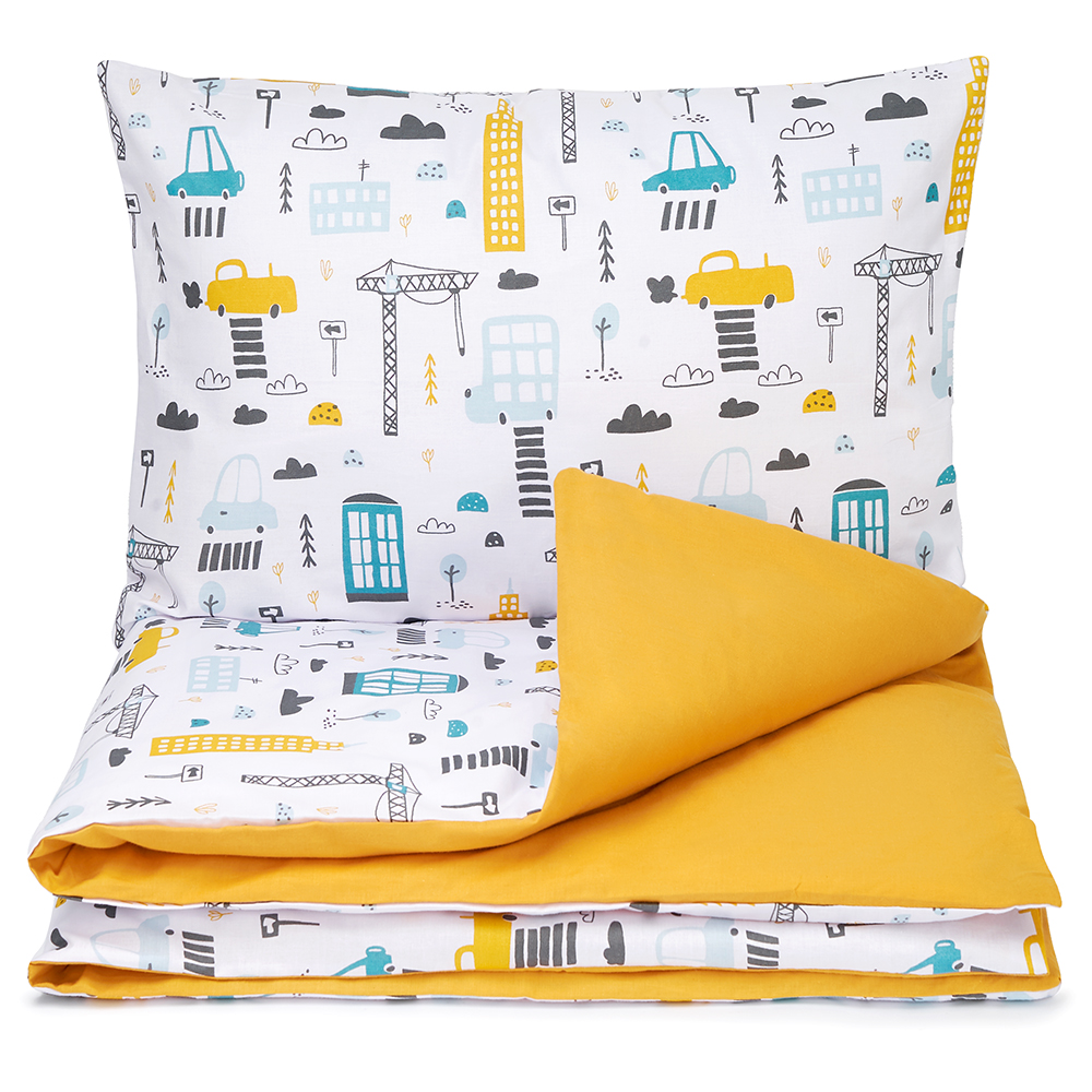 

Babyboom Dwustronna Pościel 2EL. 120x90 Premium