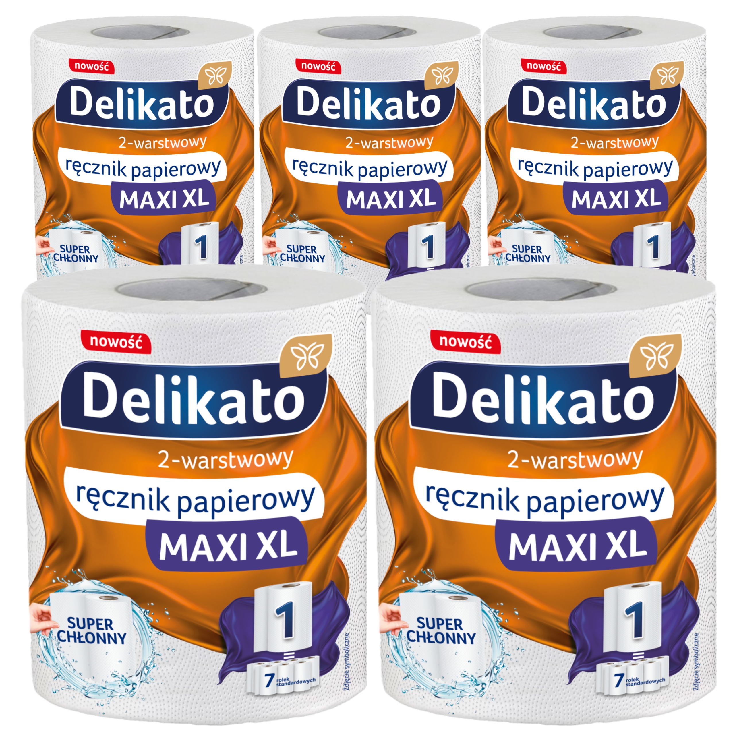 

Delicato Ręcznik Papierowy Zestaw 1500 Listków