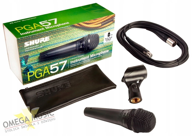 Mikrofón Shure PGA57 inštrumentálny mikrofón