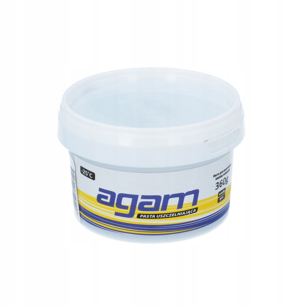 

Pasta uszczęlniająca do pakuł gwintów Agam 360g