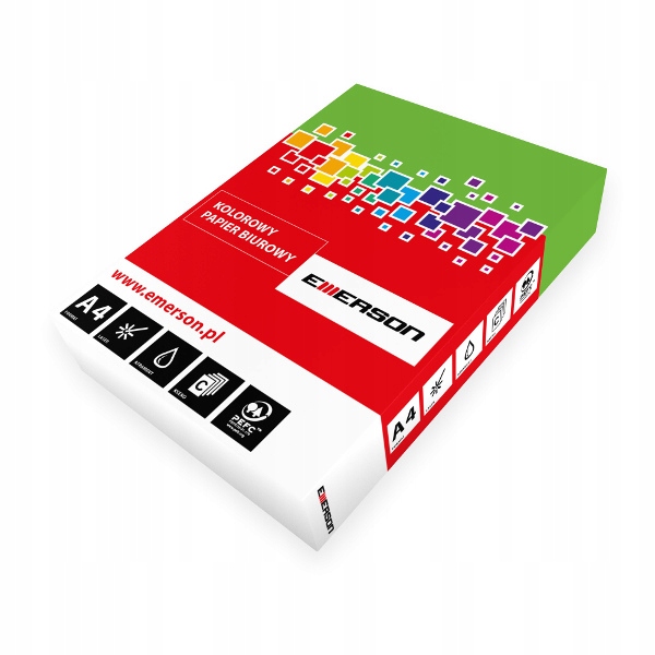 БУМАГА КСЕРОКС EMERSON A4 80г 50 листов зеленый