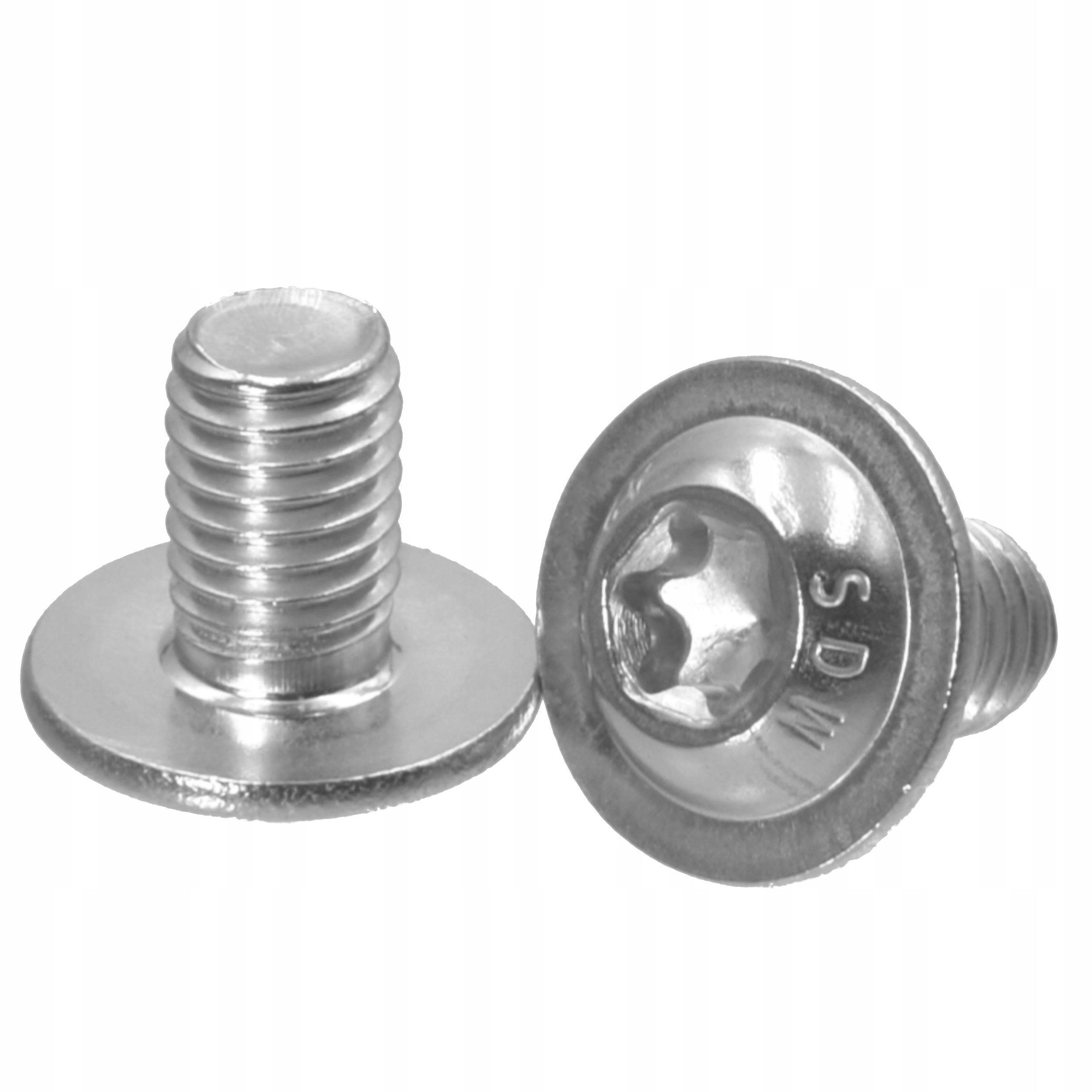 M6x16 ŚRUBA DO OWIEWEK TORX NIERDZEWNA 7380F (10)