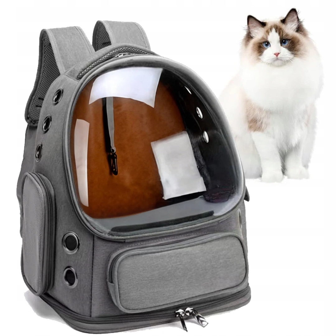 Přepravka Pro Malá Zvířata Batoh Průhledný 42 cm×34 cm×27 cm