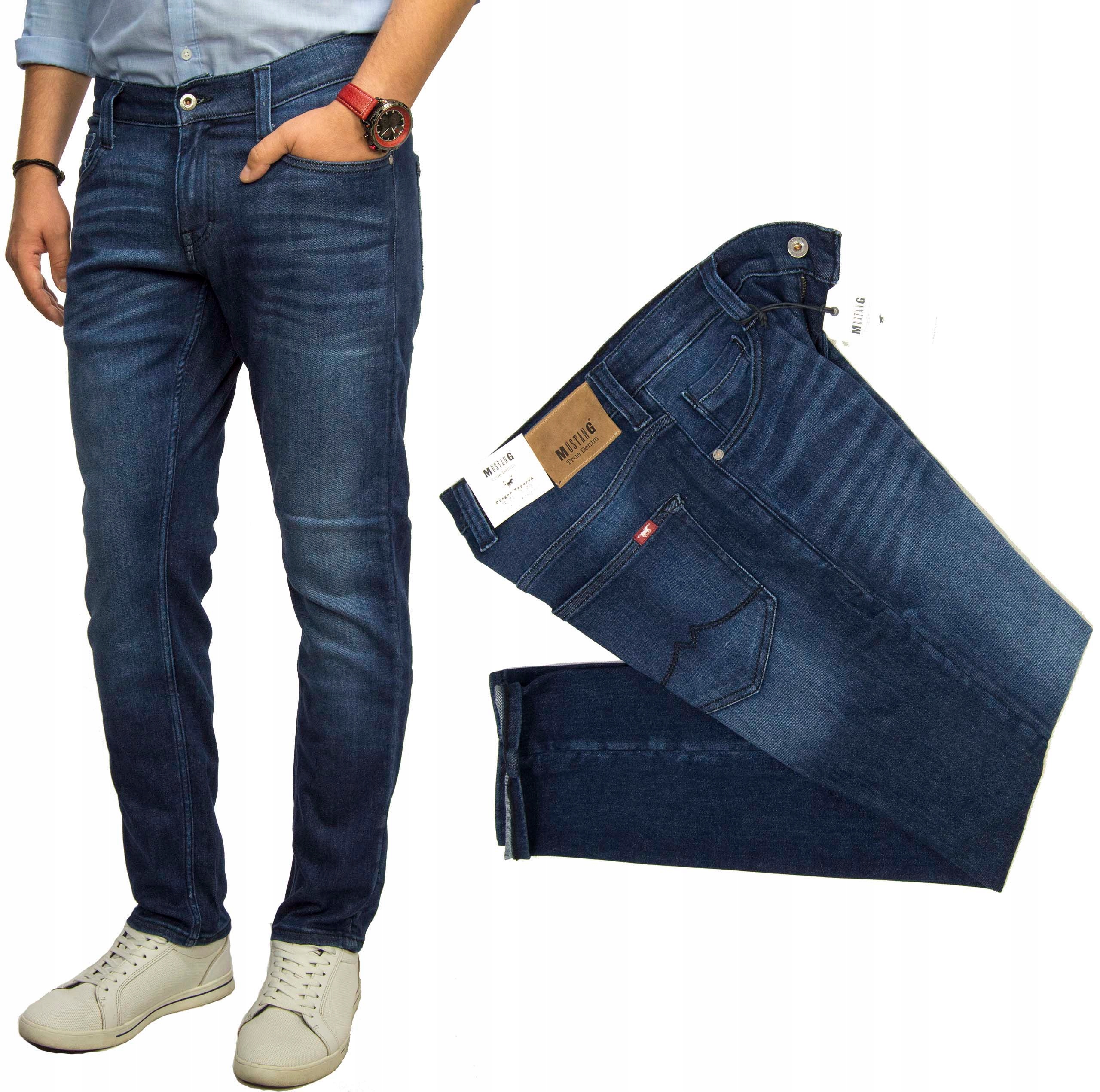 

Mustang Oregon Tapered Soft spodnie jeansy W34 L34