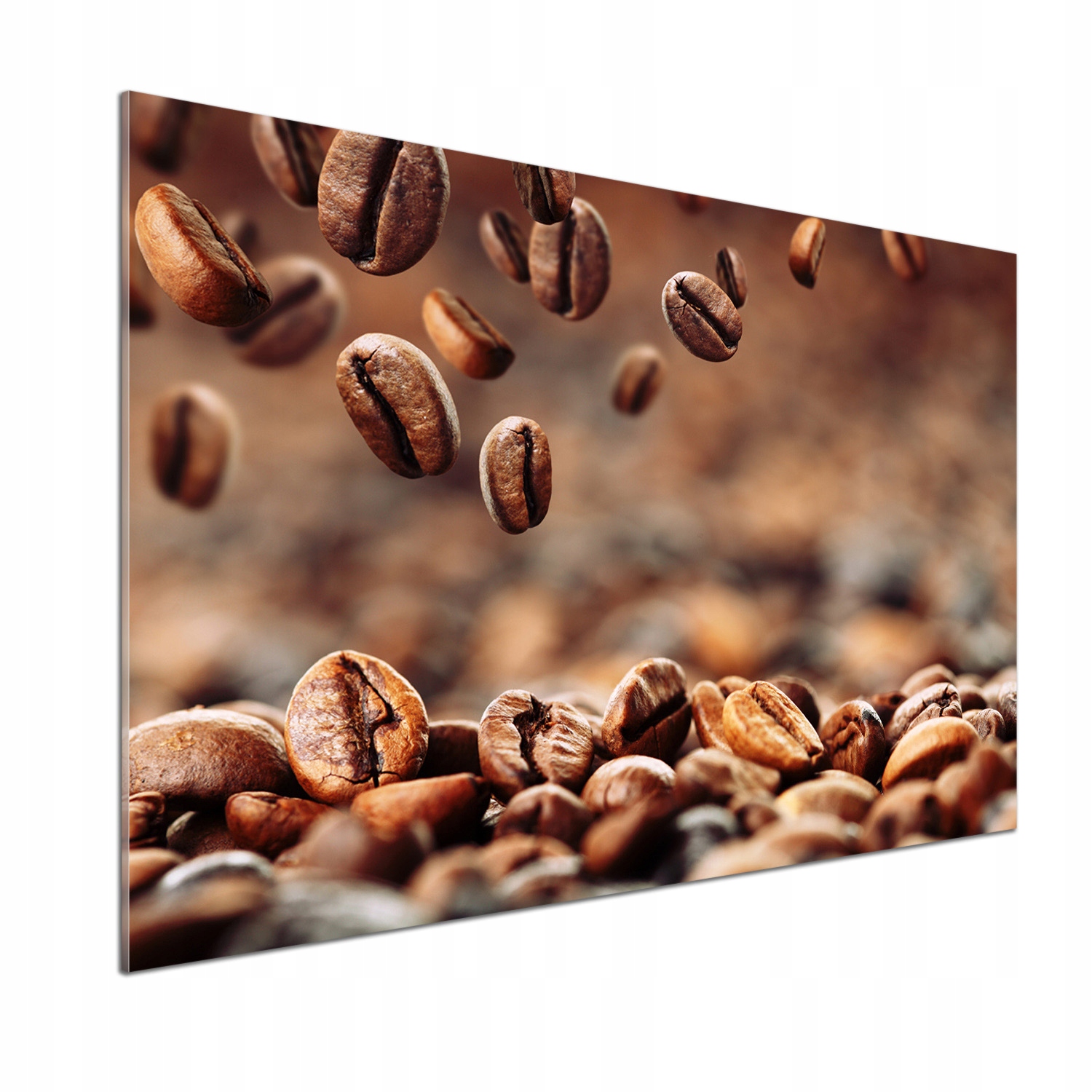 Panel dekor sklo Kávové zrná 100x70 cm Lepidlo