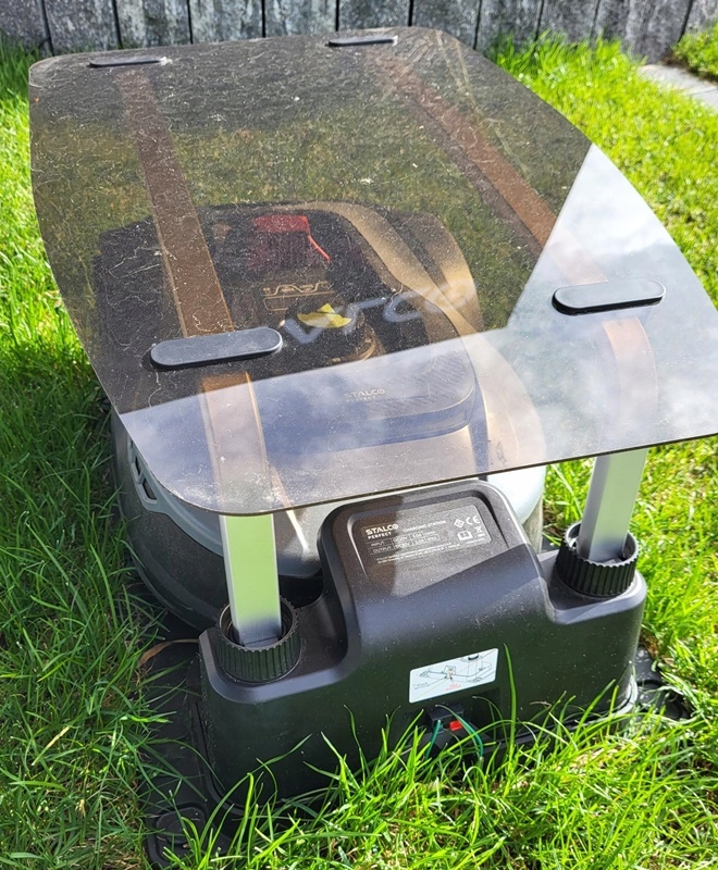 ROBOT KOSZĄCY KOSIARKA AUTOMATYCZNA INTELIGENTNY RMP650 STALCO S-98700 Średni czas pracy 90 min