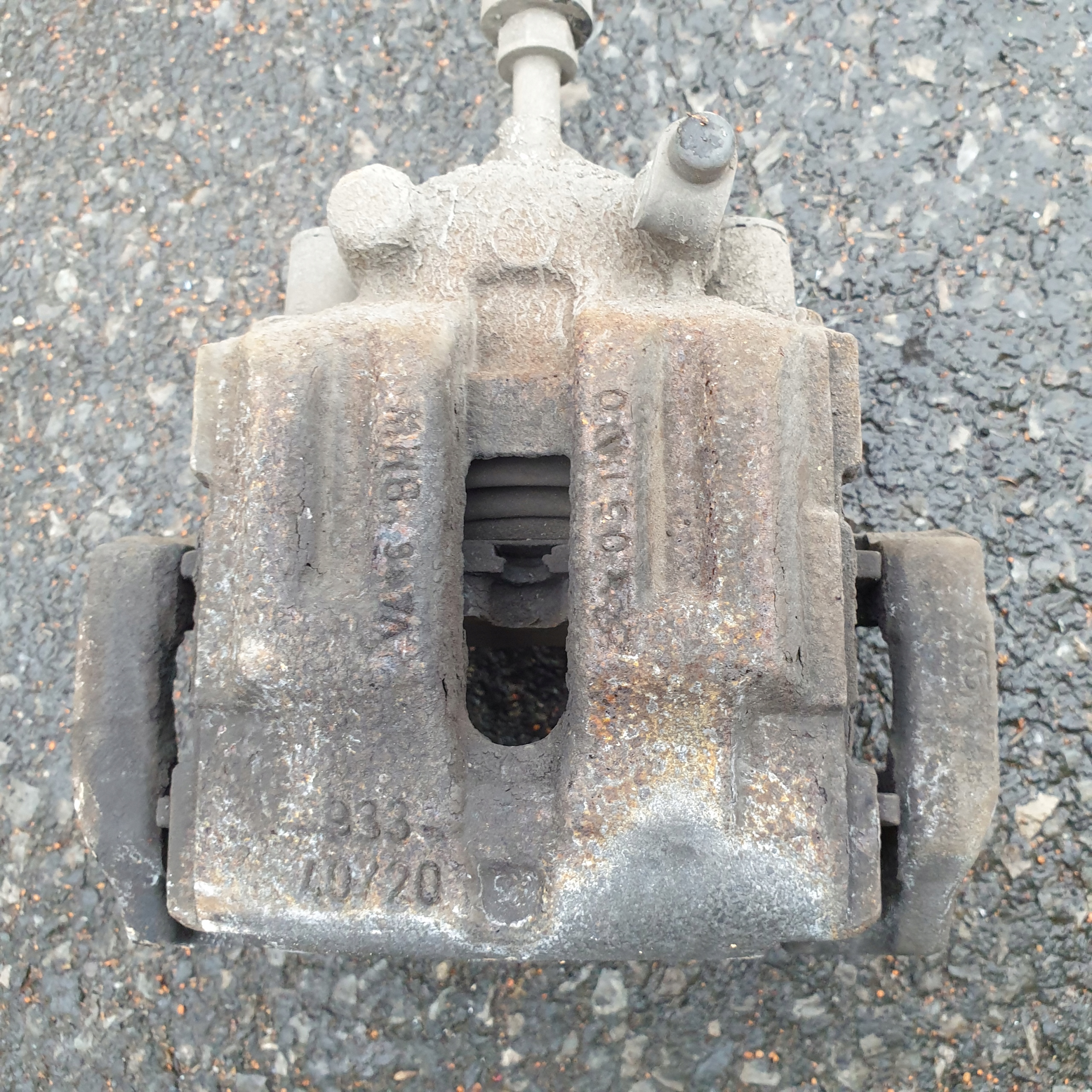 caliper brake caliper carrier rear part left BMW 1 E87 E82 OE