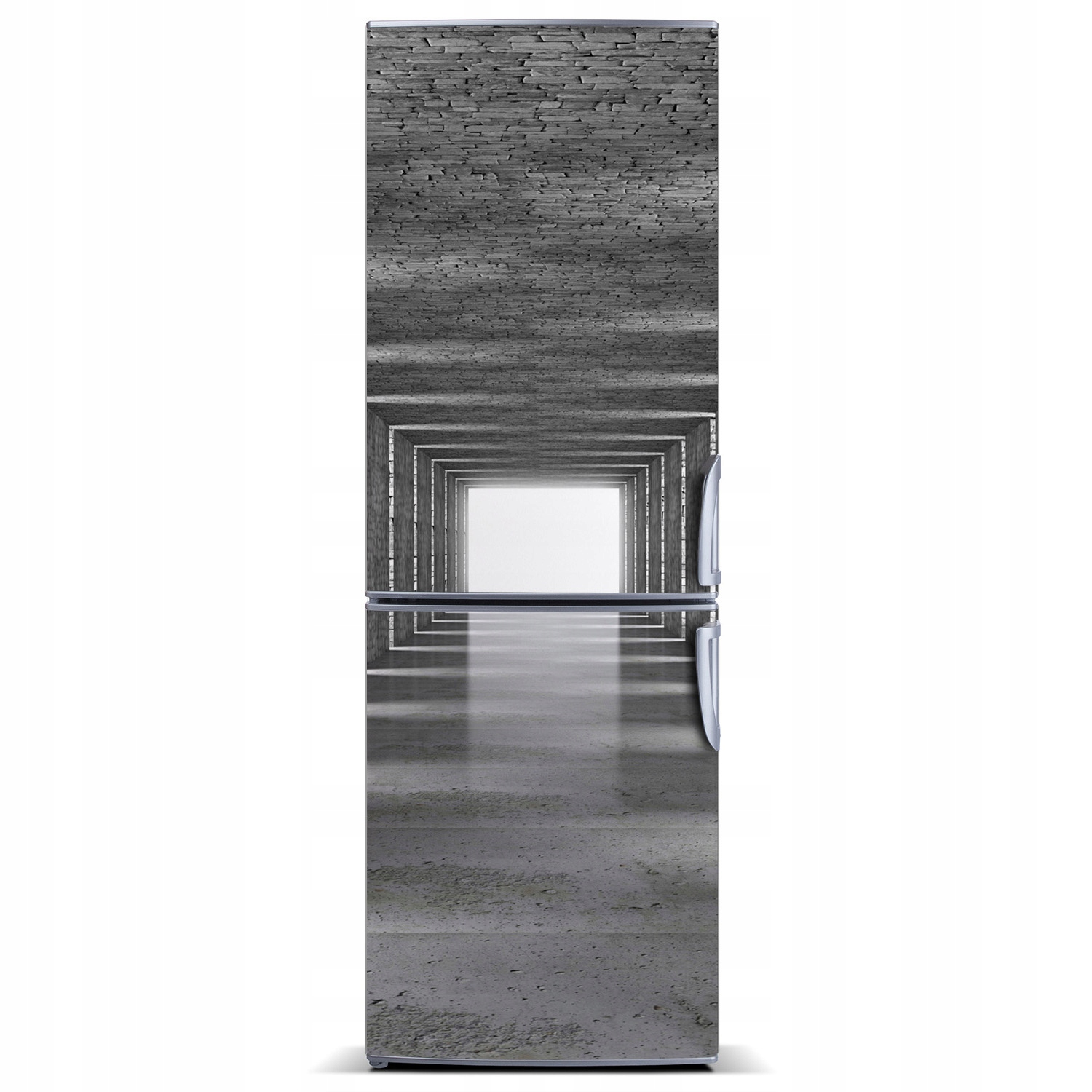 

Naklejka Magnes na lodówkę Tunel z cegły 60x180