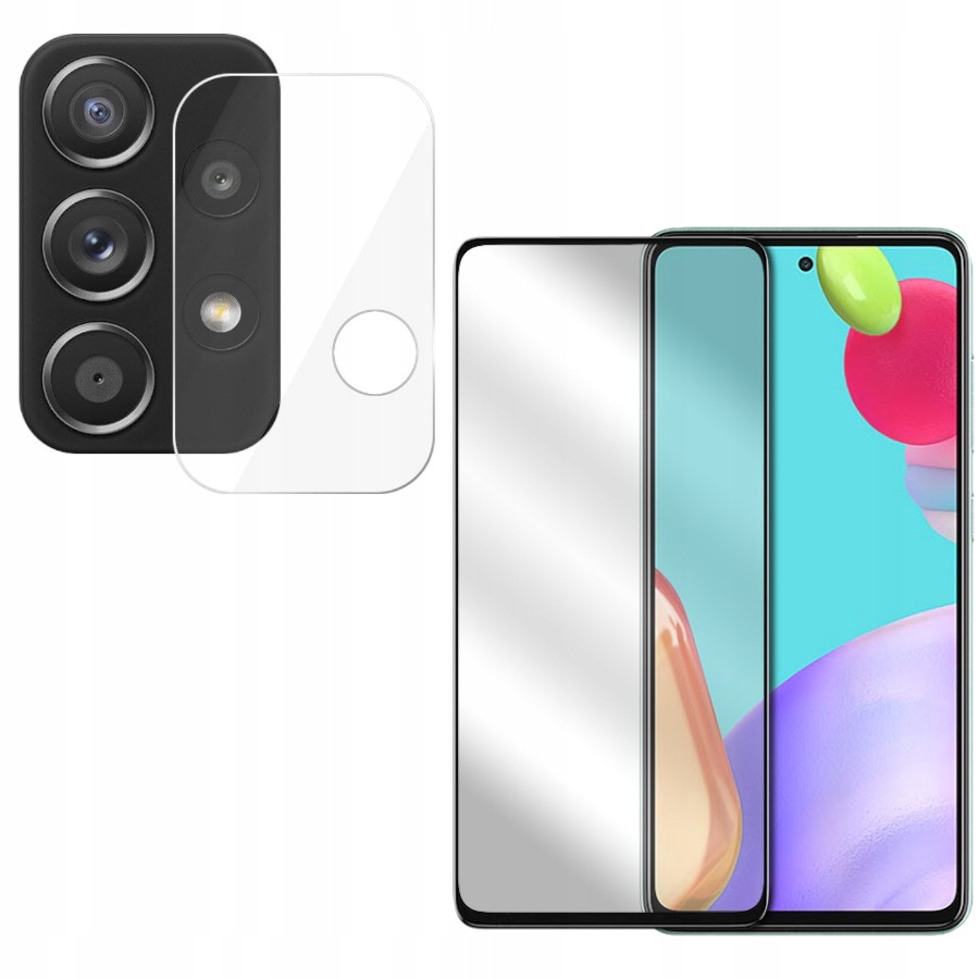 FOLIA 5D + SZKŁO NA APARAT DO SAMSUNG A52S