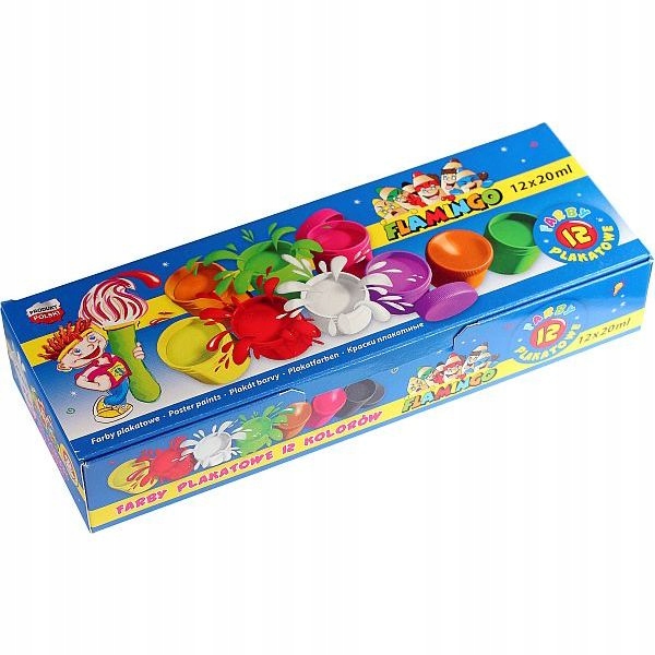 

Farby plakatowe 20ml Flamingo
