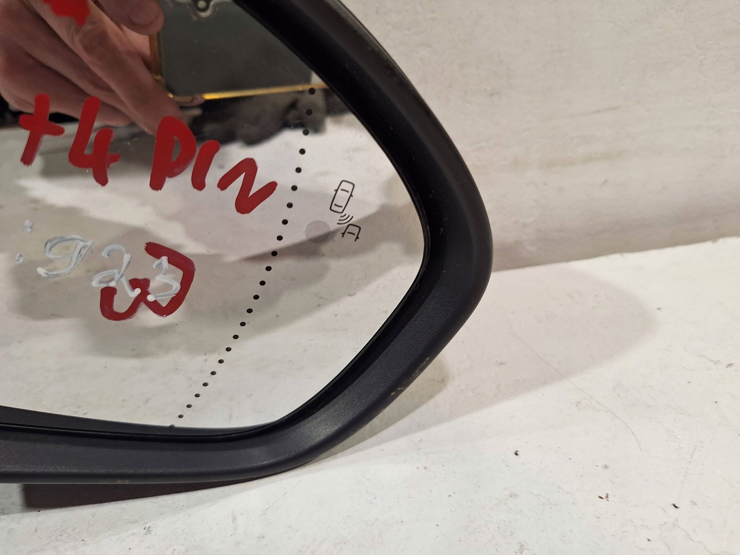 mirror exterior right 16 PIN RENAULT CAPTUR II KAMERA