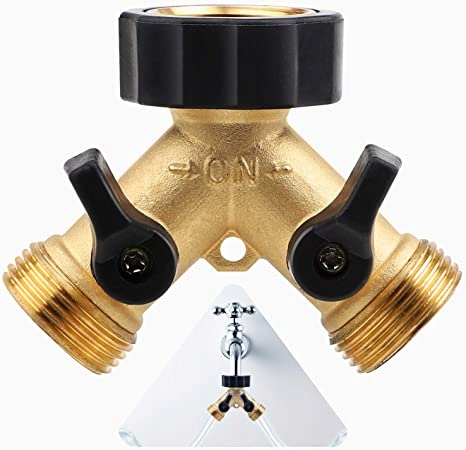 

Cprosp 2-drożny rozdzielacz Y 3/4 cala mosiądz