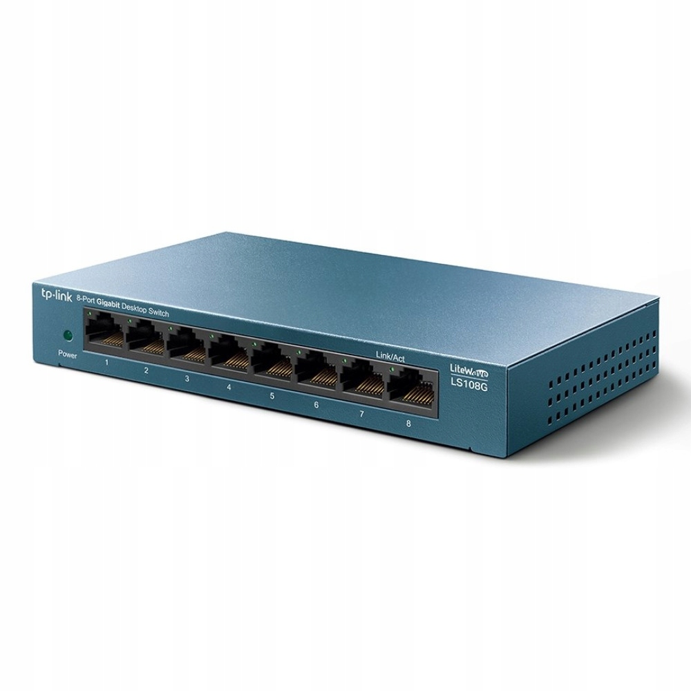 Switch Tp-link TL-SG108 (8x 10/100/1000Mbps)