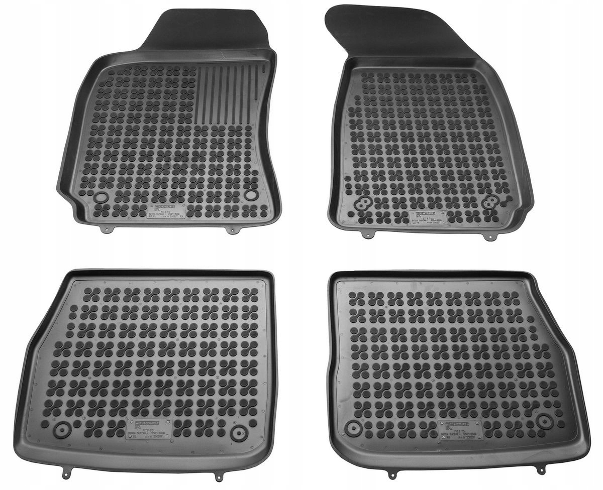 Gumové autokoberce Škoda Superb I, 2001-2008