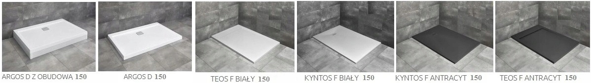 Drzwi prysznicowe Idea DWD GOLD 150x200,5 RADAWAY Szerokość produktu 150 cm