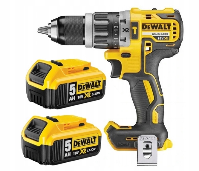 Dewalt DCD796N Wkrętarka Udarowa + 2x DCB184