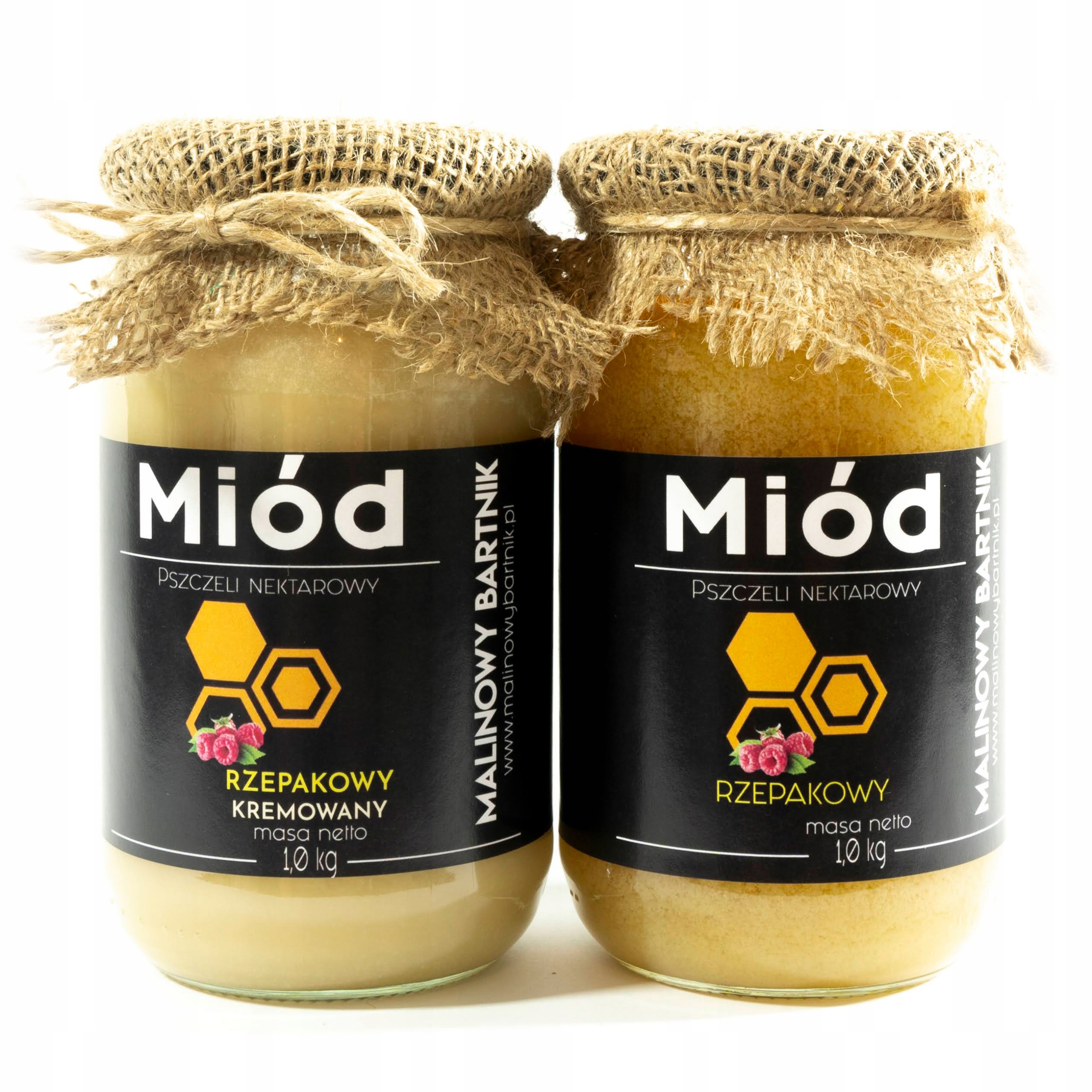 Levně Sada medů Řepka a Řepka Krémová 2 kg Letošní sklizeň 2025