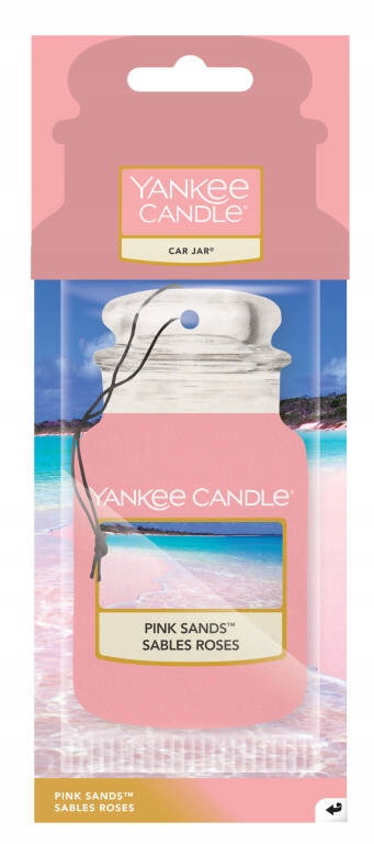 

Pink Sands Yankee Candle car jar zawieszka do auta