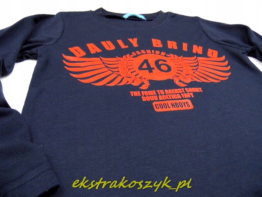 3066 bluzka DŁUGI rękaw *COOL* 8Y navy Liczba sztuk w ofercie 1 szt.